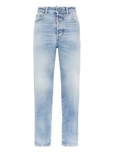 Dsquared2 Jeans Mit Geradem Bein In Blue