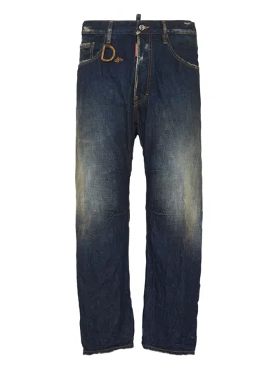 DSQUARED2 STRAIGHT-LEG JEANS