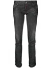 Dsquared2 Straight-leg Jeans In Black