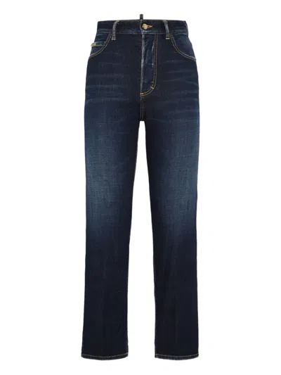 Dsquared2 Straight-leg Jeans In Blue