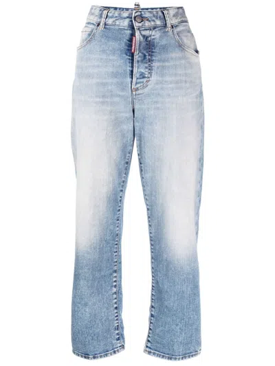 Dsquared2 Straight-leg Jeans In Blue