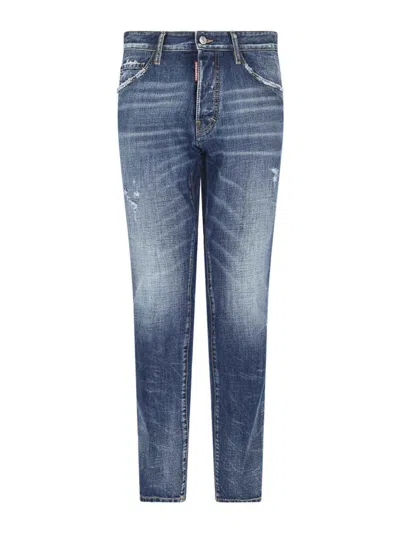 DSQUARED2 STRAIGHT LEG JEANS