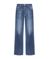 Dsquared2 642 Mid Rise Baggy Jeans In Blue