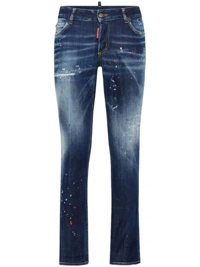 DSQUARED2 STRAIGHT-LEG JEANS