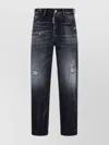 Dsquared2 Straight-leg Jeans With Distressed Accents