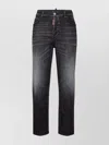 Dsquared2 Straight-leg Jeans With Faded Effect And 5 Pockets