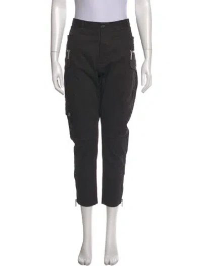 Pre-owned Dsquared2 Straight Leg Pants In Black