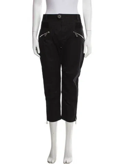 Pre-owned Dsquared2 Straight Leg Pants In Black