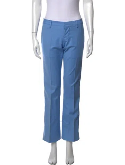 Pre-owned Dsquared2 Straight Leg Pants In Blue