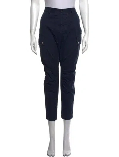 Pre-owned Dsquared2 Straight Leg Pants In Blue