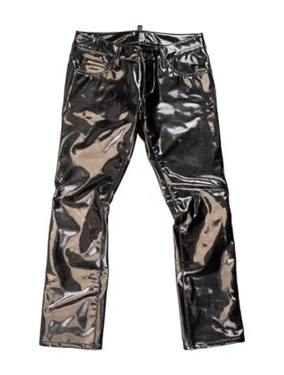 Pre-owned Dsquared2 Straight Leg Pants In Brown