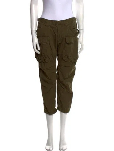 Pre-owned Dsquared2 Straight Leg Pants In Green