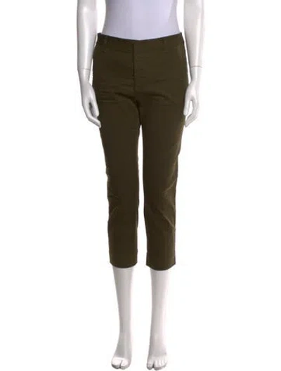Pre-owned Dsquared2 Straight Leg Pants In Green