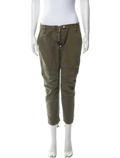 Pre-owned Dsquared2 Straight Leg Pants In Green