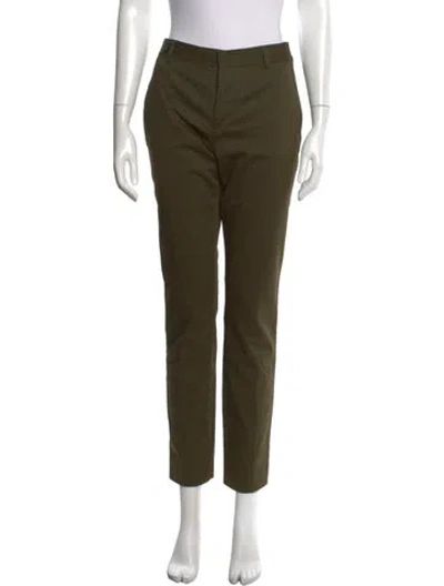 Pre-owned Dsquared2 Straight Leg Pants In Green