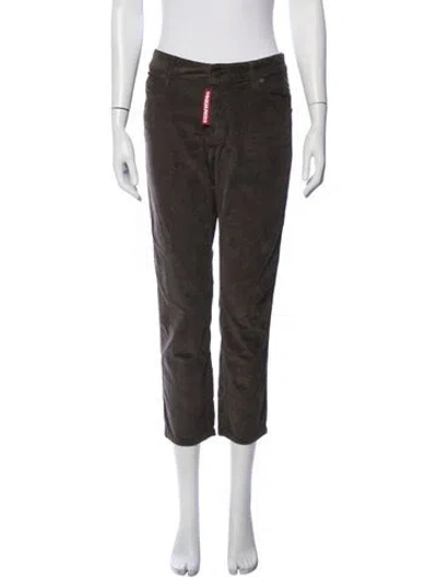 Pre-owned Dsquared2 Straight Leg Pants In Green