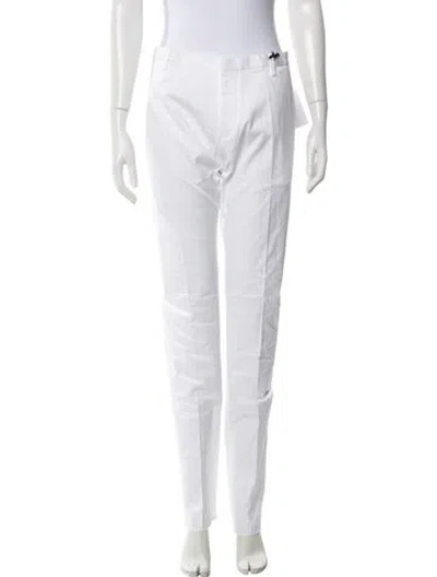 Pre-owned Dsquared2 Straight Leg Pants In Neutral