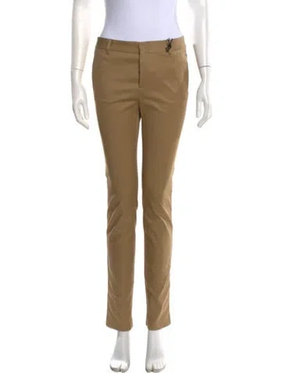 Pre-owned Dsquared2 Straight Leg Pants In Neutral