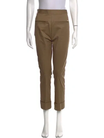 Pre-owned Dsquared2 Straight Leg Pants In Neutrals