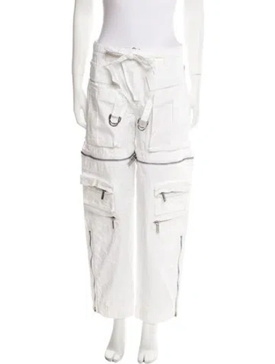 Pre-owned Dsquared2 Straight Leg Pants W/ Tags In White