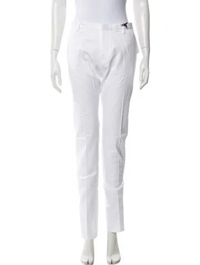 Pre-owned Dsquared2 Straight Leg Pants In White