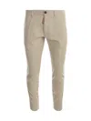 DSQUARED2 STRAIGHT-LEG RIBBED TROUSERS