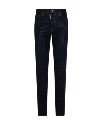 Dsquared2 Straight-leg Slim-cut Jeans In Black