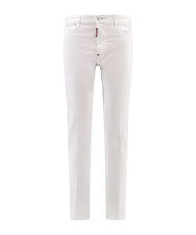 Dsquared2 Straight-leg Slim-fit Jeans In White