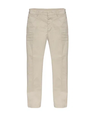 Dsquared2 Straight Leg Trousers In Brown