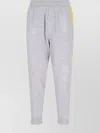 Dsquared2 Straight Leg Trousers Side Stripe Detail In Grey