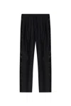 Dsquared2 Straight-leg Trousers With Satin Side Stripes In Black
