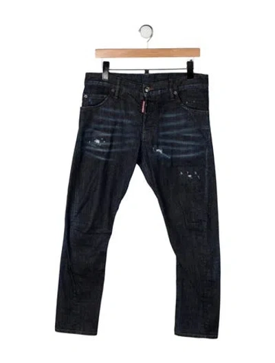 Pre-owned Dsquared2 Straight-leg Jeans In Multi