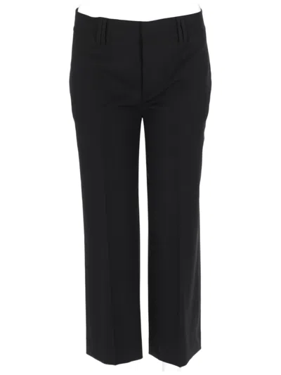 Dsquared2 Straight-leg Virgin Wool Tailored Pants In Multi