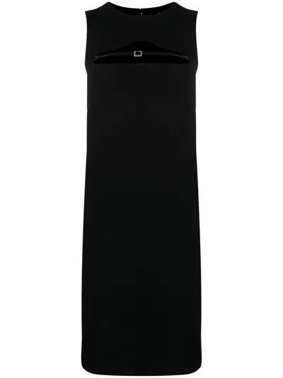 Dsquared2 Strap-detail Dress In Black