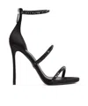 Dsquared2 Strappy Ankle Strap Stiletto Sandals In Black
