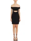 Dsquared2 Strapless Open-front Dress