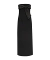 Dsquared2 Black Bow Corset Dress In Black