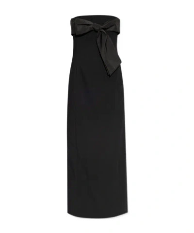 DSQUARED2 DSQUARED2 OFF-SHOULDER BOW DETAILED DRESS