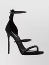 Dsquared2 Strappy Ankle Strap Stiletto Sandals In Multi