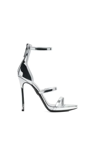 DSQUARED2 DSQUARED2 ROUND-TOE HEELED SANDALS