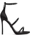 Dsquared2 Strappy Ankle Strap Stiletto Sandals In Multi