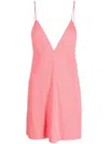 Dsquared2 Strass Mini Dress In Pink