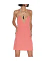 Dsquared2 Strass Mini Dress In Pink