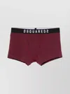 Dsquared2 Stretch Cotton Blend Logo Waistband Boxers