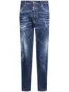 Dsquared2 Dsquared Men Straight Jeans With A Lived-in Effect