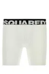 Dsquared2 Dsquared Stretch Cotton Boxer Briefs In White
