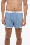 Dsquared2 Stretch Cotton Boxer With Logoed Waistband