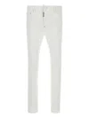 Dsquared2 Dsquared Men White Stretch Denim Cool Guy Jeans In White