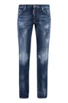 Dsquared2 Men's Pants 5 Pockets In Navy Blue