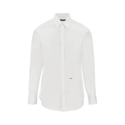 Dsquared2 Stretch Cotton Shirt In Pattern